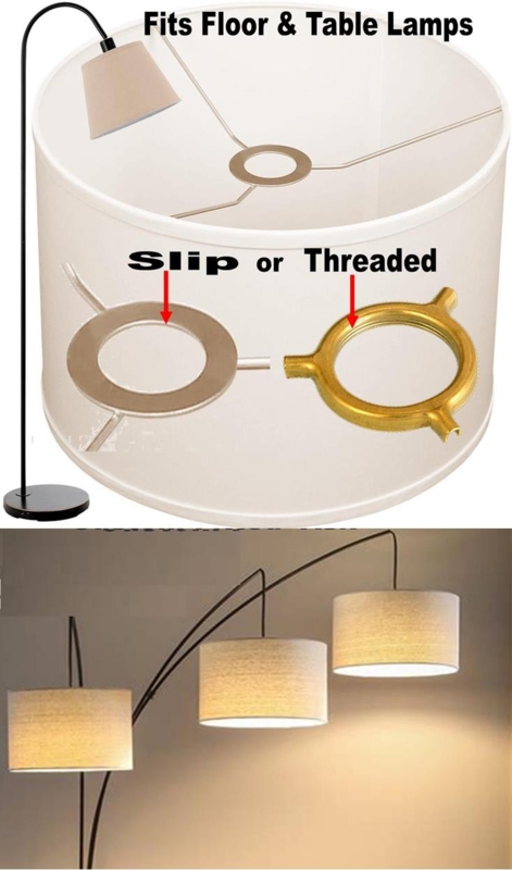 Lamp Shades Uno Fitter Pleated Scalloped Drum
