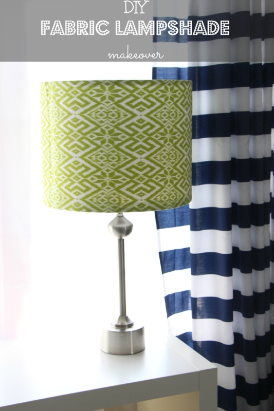 Lampshade Black and White Spotted Pattern on Gold Tripod