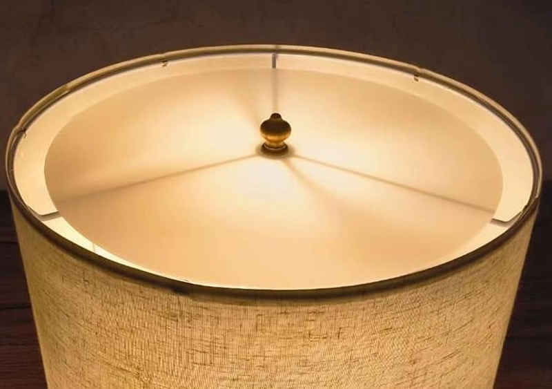Lampshade Diffuser Frosted Acrylic Round Disc Drum Shade Light Softener