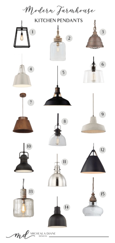 Lantern Pendant Light Matte Black Open Frame Modern Farmhouse Kitchen