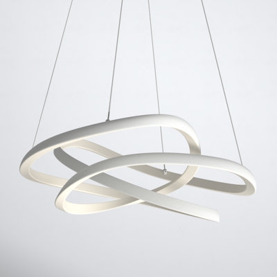 Linear Pendant Light with Three Clear Glass Globes and Horizontal Bar