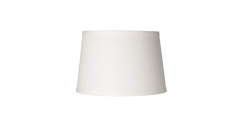 Linen Tapered Drum Lamp Shade Includes Hardware, Matte