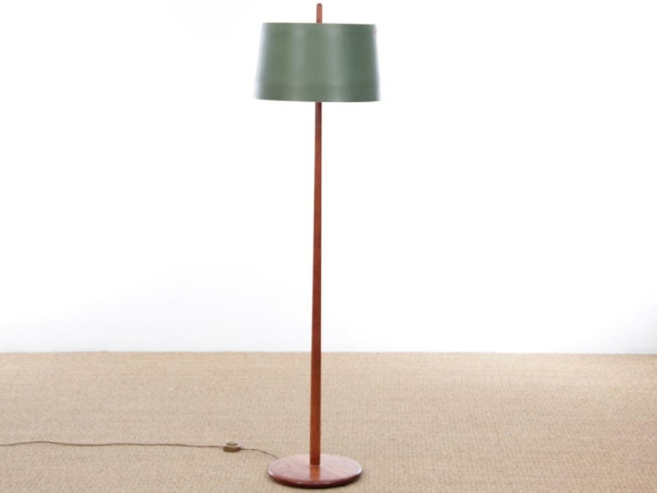 Mid-Century Modern Teak Tripod Floor Lamp