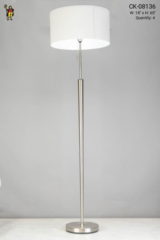 Modern Arched Floor Lamp Polished Silver Dome Shade