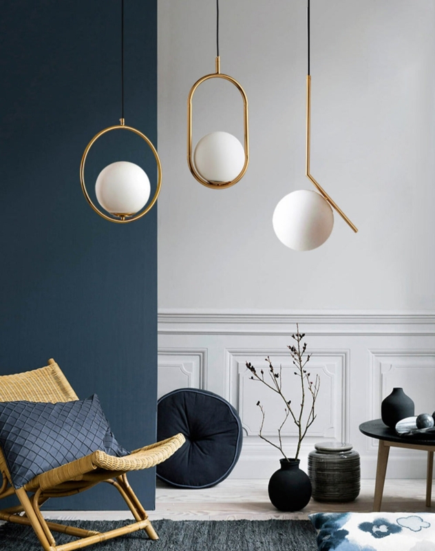 Modern Nordic Glass Pendant Lights  Focal Decor LLC