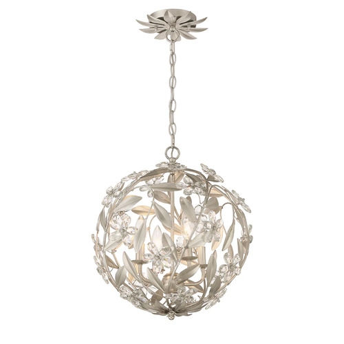 Pendant Light Clear Glass Teardrop Polished Finish Downrod Transitional
