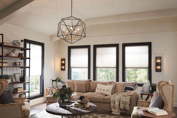 Pendant Light Concentric Hoops Integrated LED Sculptural Fixture