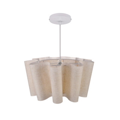 Pendant Light Geometric Star Shape Open Frame Matte Black Gold Edges