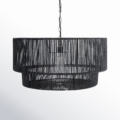 Pendant Light: Japandi Style Oversized Paper Spherical Shade