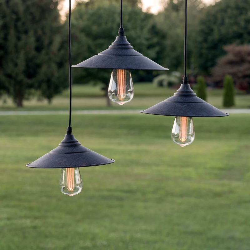 Pendant Light: LED Edison Bulb, Clear Glass. Vintage LED Edison Bulb Lamp.
