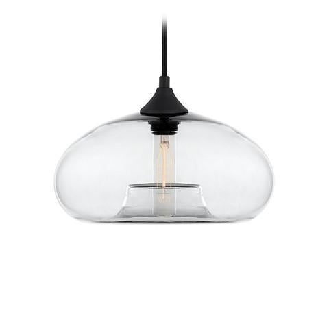 Pendant Light: Mid-Century Modern Gold Globe with Metal Waist Band
