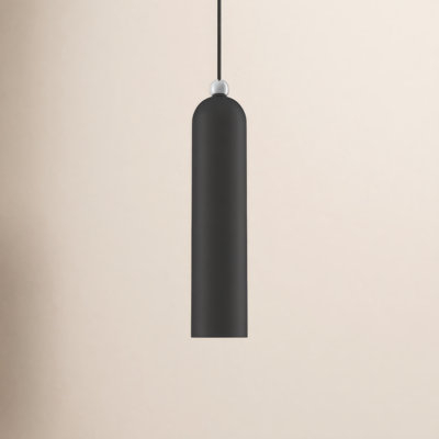 Pendant Light: Mini Dome with Metallic Gold Interior and Matte Exterior
