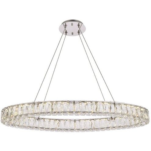 Pendant Light Oversized Drum Shade Tiered Crystal Vertical Slats