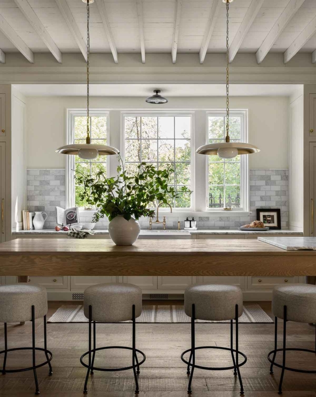 Pendant Light Saucer Shade Matte White Contemporary Transitional