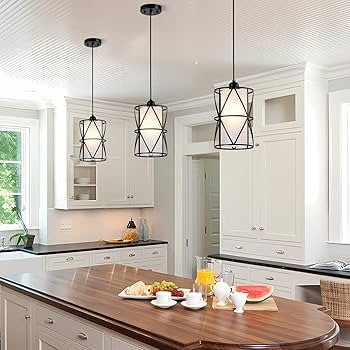 Pendant Light Scandinavian Frosted Glass Cylinder Dining Fixture