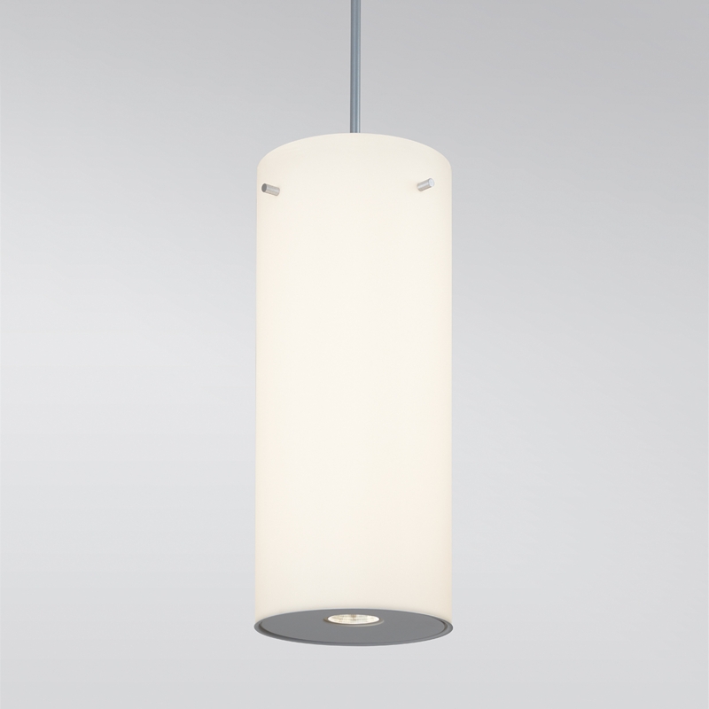 Pendant Light Trio, Slim Vertical Cylinders, Minimalist Modern