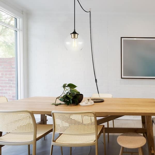 Pendant Light Wood And Mesh Shade Industrial Globe Pendant Light