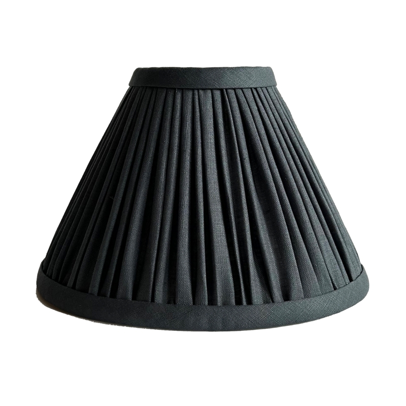 Pleated, Linen Lamp Shade  Heirloom Artifacts