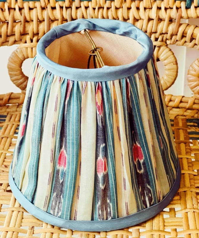 Pleated Sconce Lamp Shade: Traditional Cream Silk Blend Clip-On
