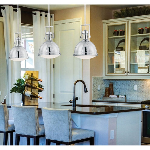 Polished Nickel Lantern Pendant X-Brace Design Glass Panels Foyer