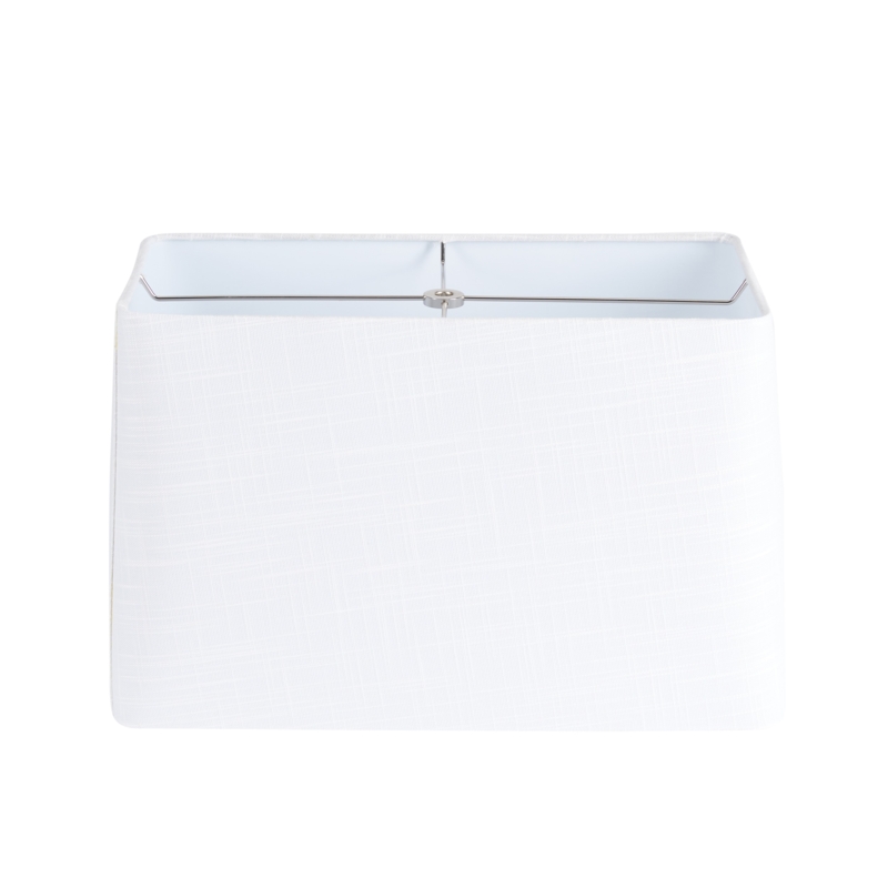 Rectangular Lamp Shade, Linen Hardback Modern Transitional