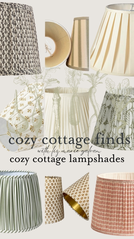Rustic Ceramic Table Lamp, Cream Pleated Shade, Cozy Vignette