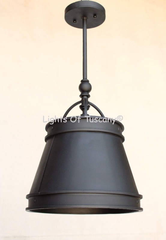 Rustic Pendant Light Wrought Iron Candle Style Open Frame
