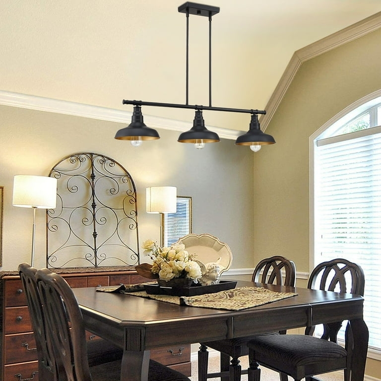 Simple Industrial Dome Pendant, Utilitarian Ceiling Light