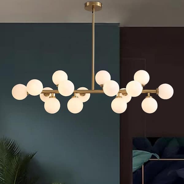 Sputnik Light Fixture Dining Bubble Glass Globe Pendant (65 characters)