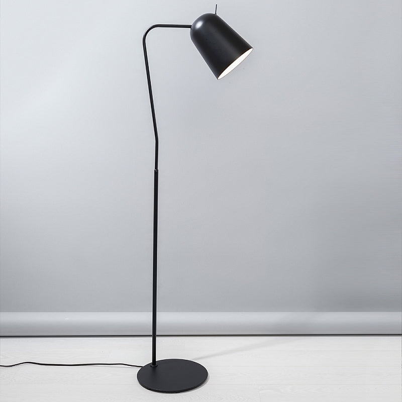 Table Lamp Sculptural Matte Black Bird Silhouette for Side Tables