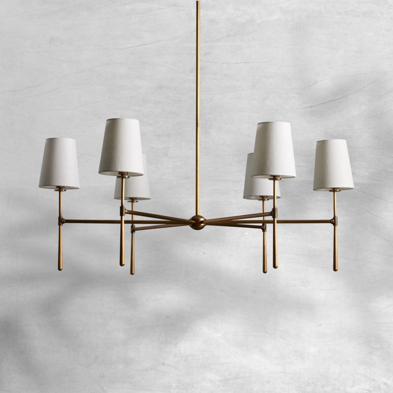 Wagon Wheel Chandelier Matte Black Metal, Industrial Black Metal