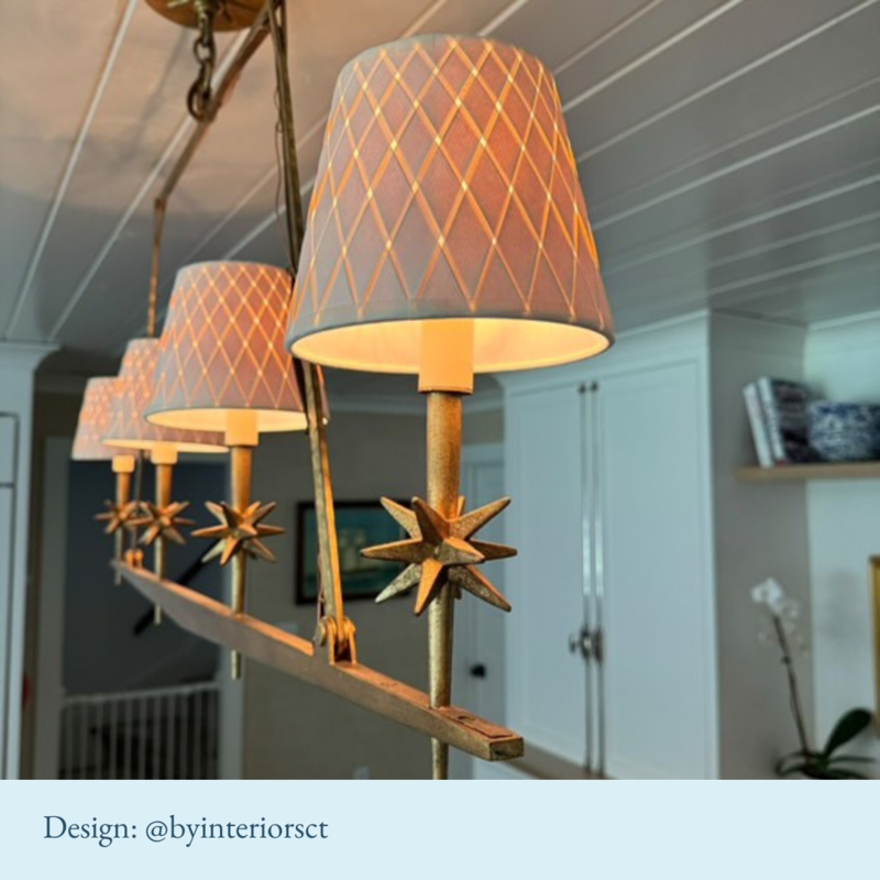 Woven Paper Candle Clip Shades Natural Tapered Coastal Style