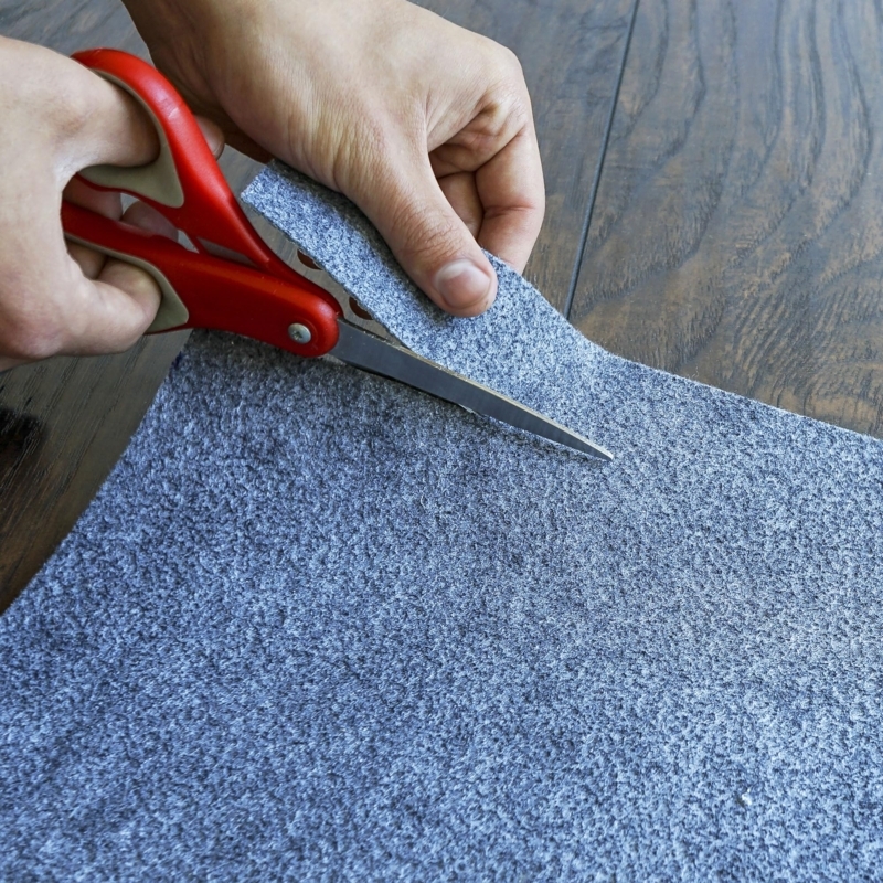 1/16 Inch Rug Pad Ultra Slim Felt Rubber Non Skid Gripper