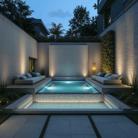 7 Space-Saving Swimming Pool Design Ideas for Small Yards - Homes and Luxury