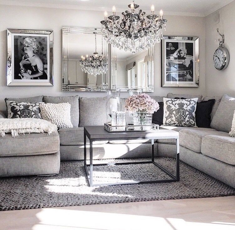 72 Best Grey sectional living room ideas | living room decor, home,  interior design