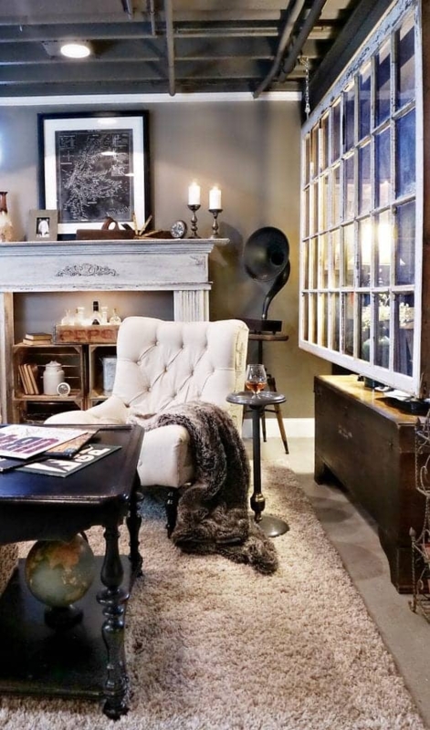 Industrial Basement Ideas