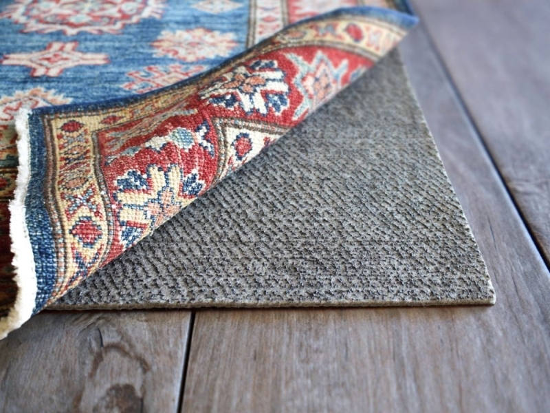 Anchor Grip Rug Pad with Honeycomb Texture for Hardwood