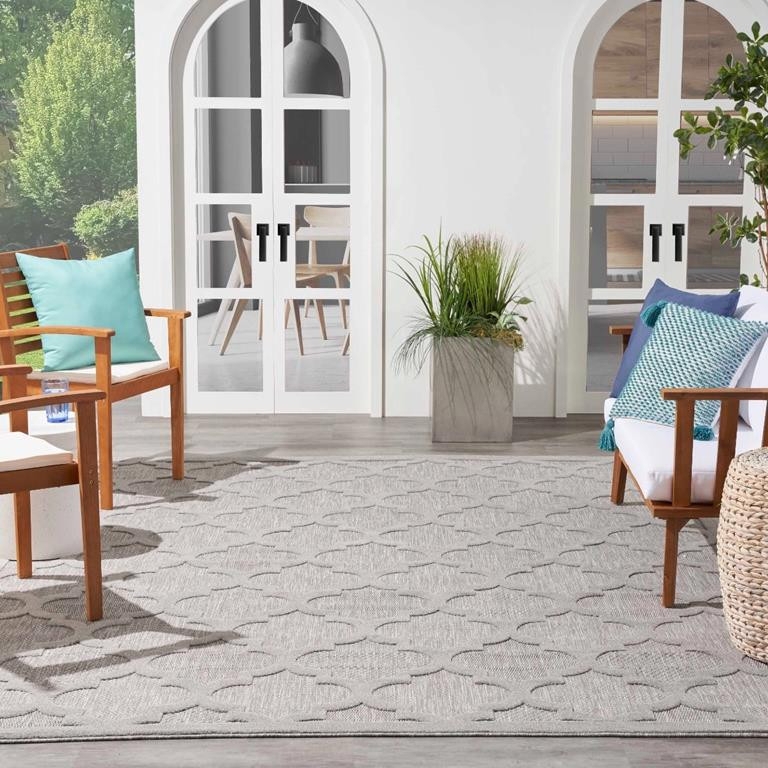Area Rug: Abstract Distressed Pattern, Distressed Rug On Wood Floor
