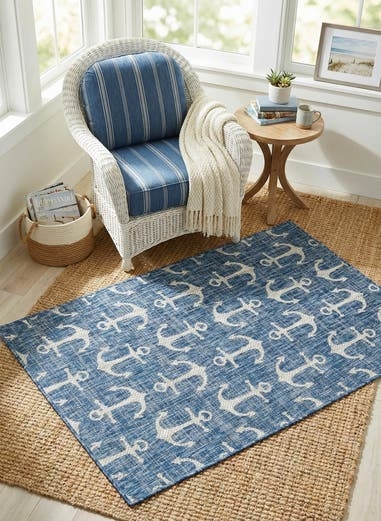 Area Rug Adventure Map Pattern Cream Playroom Floor Mat