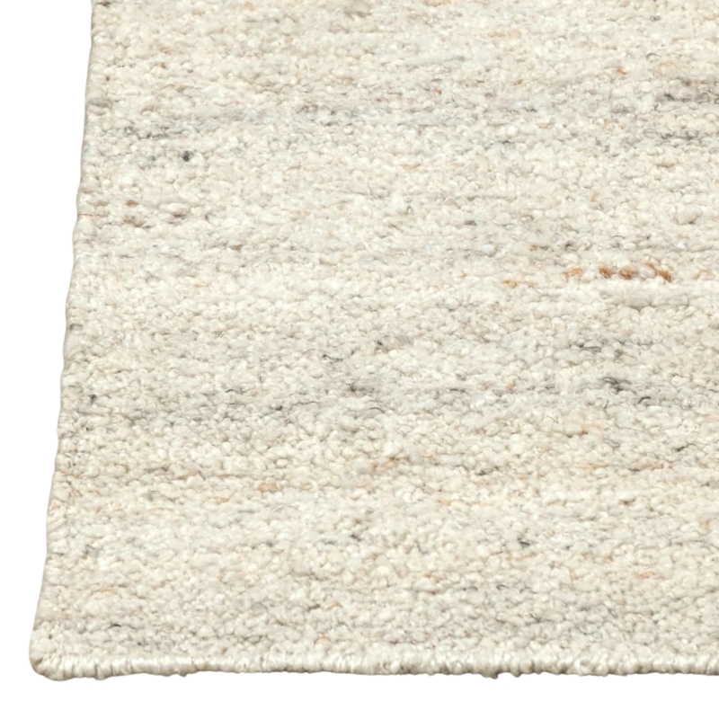 Area Rug: Chunky Woven Texture with Fringed Edges Coastal