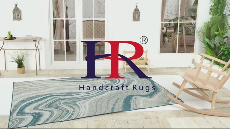 Area Rug Fluid Abstract Pattern Navy Gray, Abstract Outdoor Rug Styling