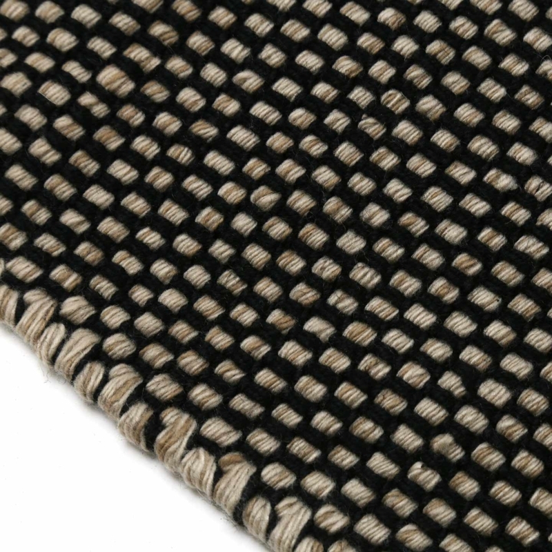 Area Rug Geometric Diamond Pattern Recycled Plastic Flatweave