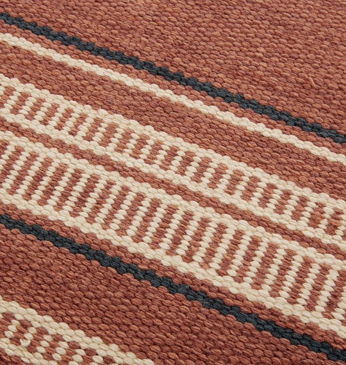 Area Rug, Minimalist Charcoal Grid Pattern, Weather Resistant, Patio