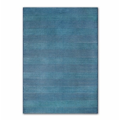 Area Rug, Modern Geometric Diamond Weave, Flatweave Construction