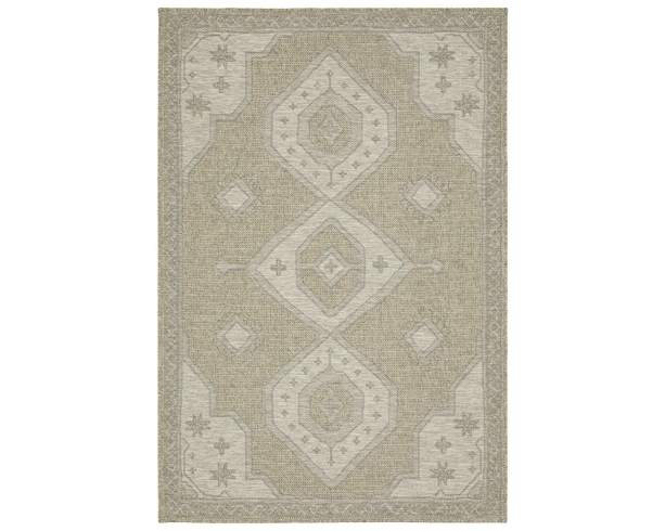 Area Rug: Sea Turtle Motif, Palm Leaf Pattern. Sea Turtle Pattern Rug.