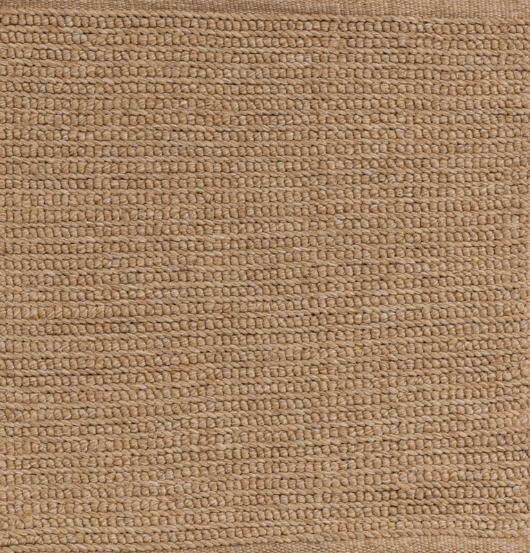 Area Rug Tan High Low Weave Polypropylene Geometric Textured