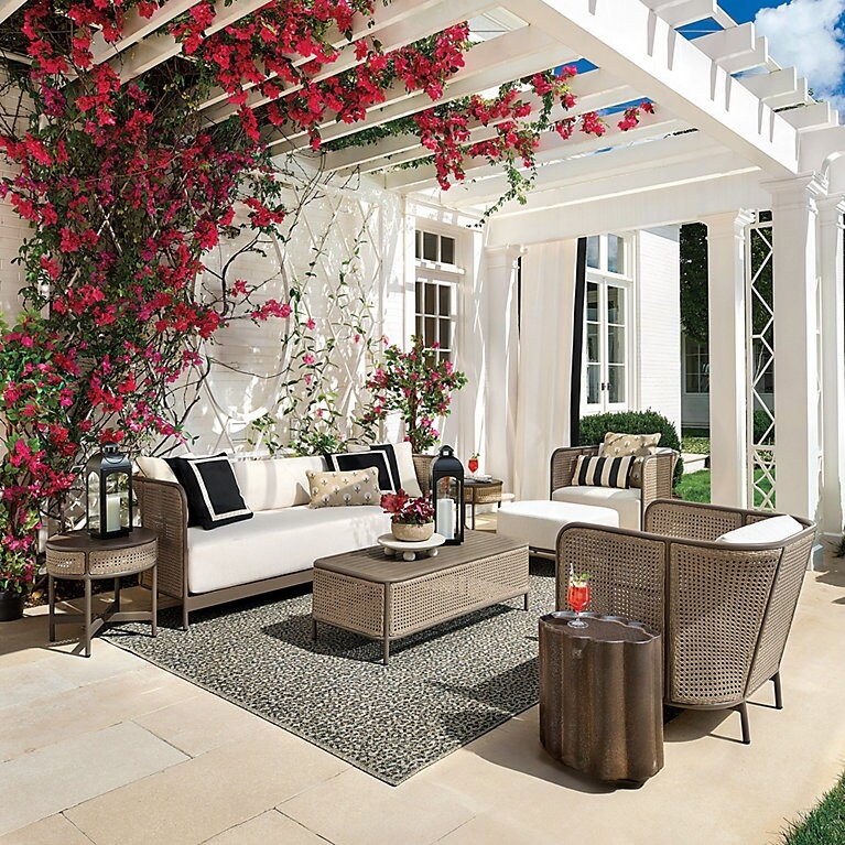 Area Rug Tan Leopard Print Indoor Outdoor Versatility Chic