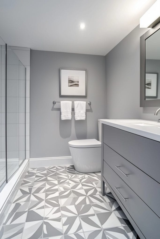 Gray Bathroom Ideas