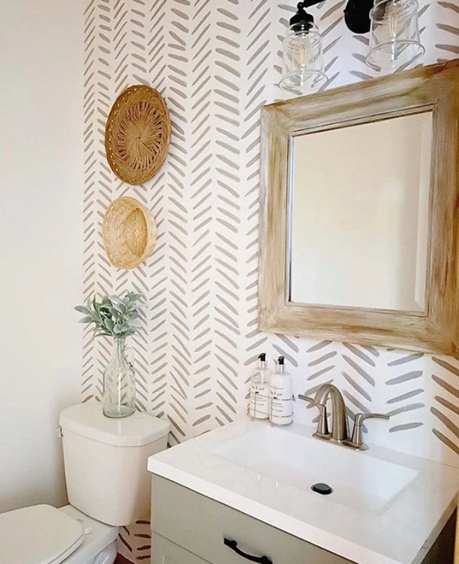 Bathroom Accent Wall