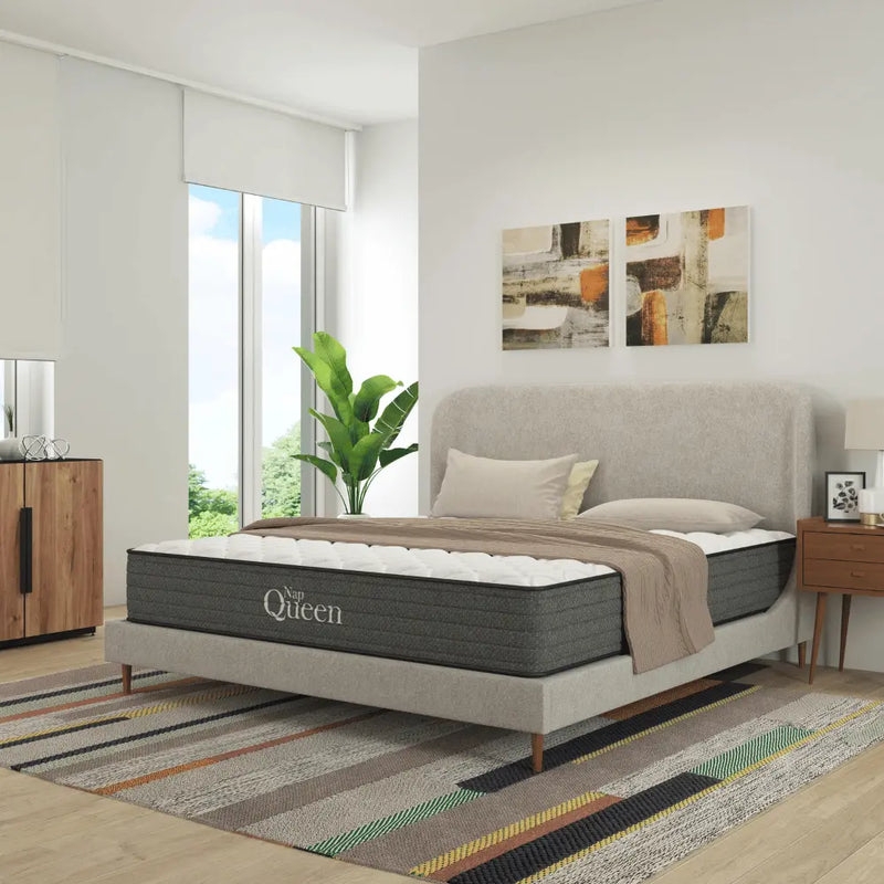 Breathable Mesh Mattress Sides Multi Layer Design Corner Label Detail